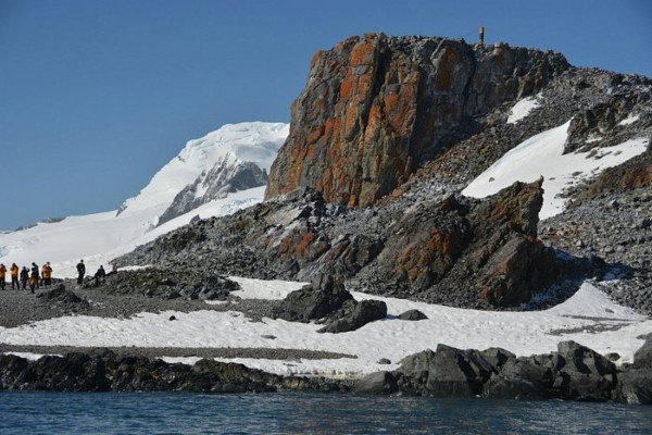 Across the Antarctic Circle