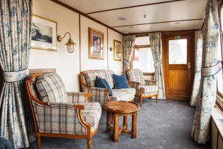 Look Out Lounge on Hebridean Princess