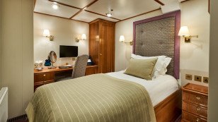 Loch Buie / Loch Scavaig cabin on Hebridean Princess