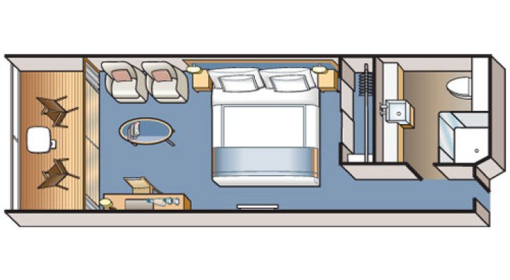 Deluxe Veranda floor Plan