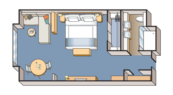 Nordic Junior Suite floor Plan