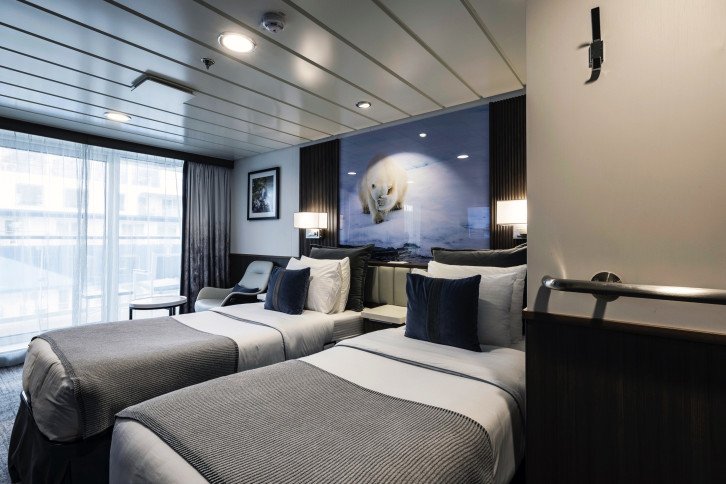 Balcony Stateroom Category C - Solo
