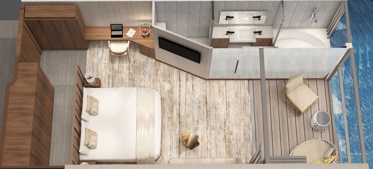 Sky Suites with Infinite Veranda℠ floor Plan