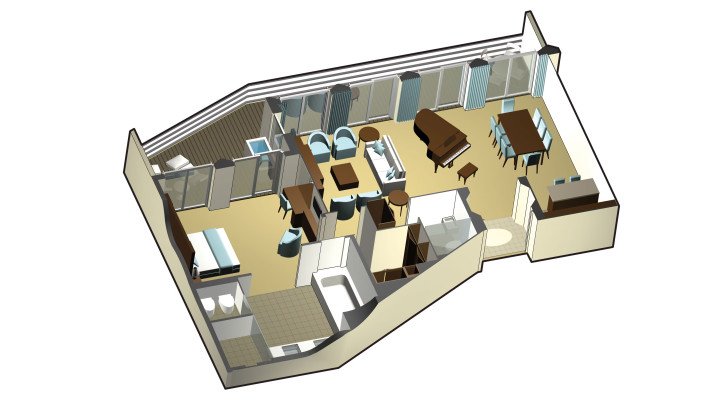 Horizon Suite floor Plan