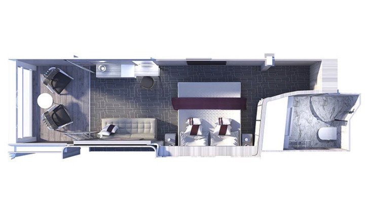 Prime Concierge Class floor Plan