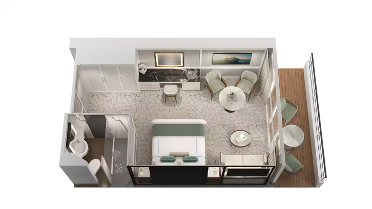Owner's Suite floor Plan