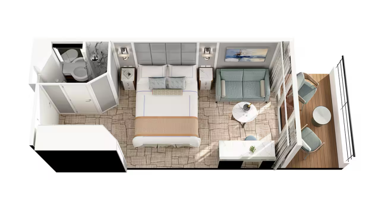 Penthouse Suite floor Plan