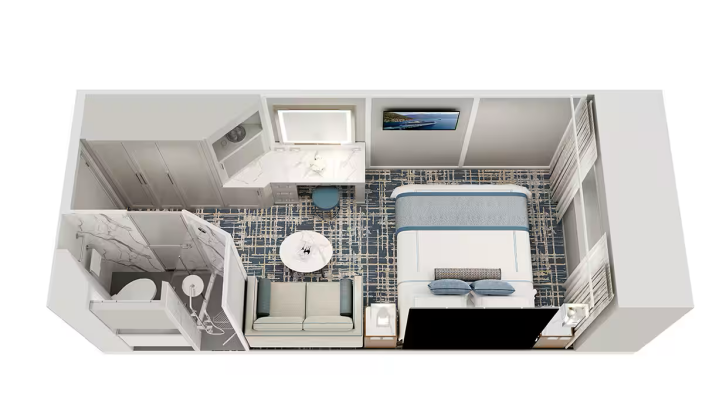 Oceanview Suite floor Plan