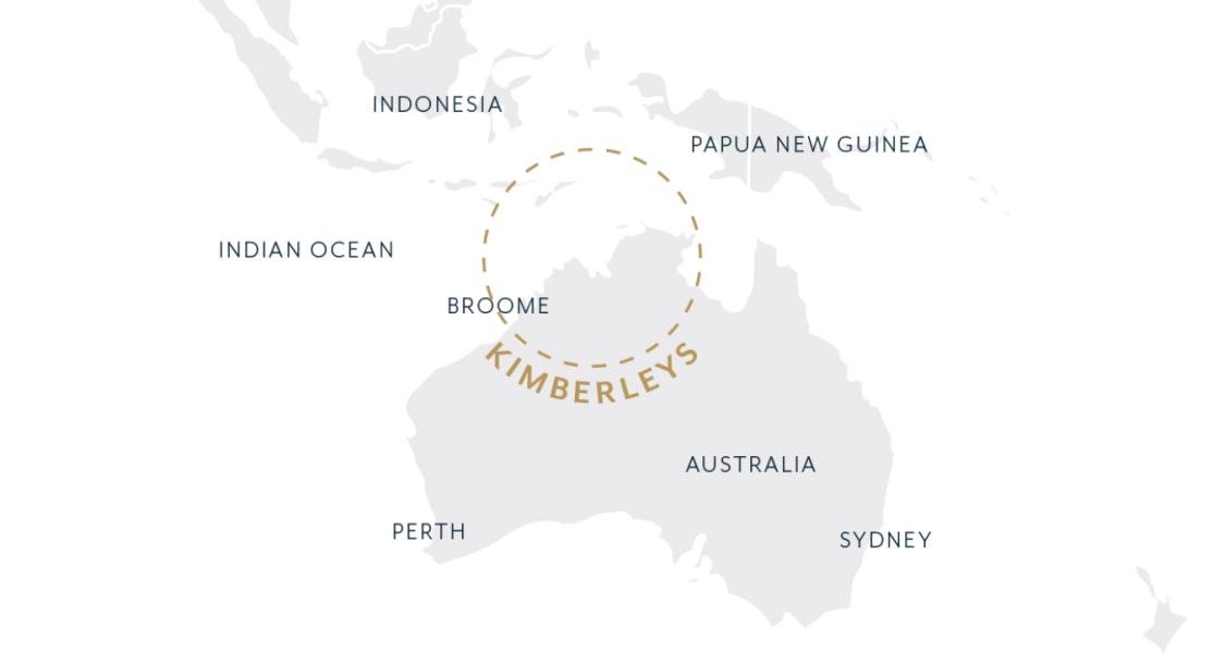 Kimberleys Map