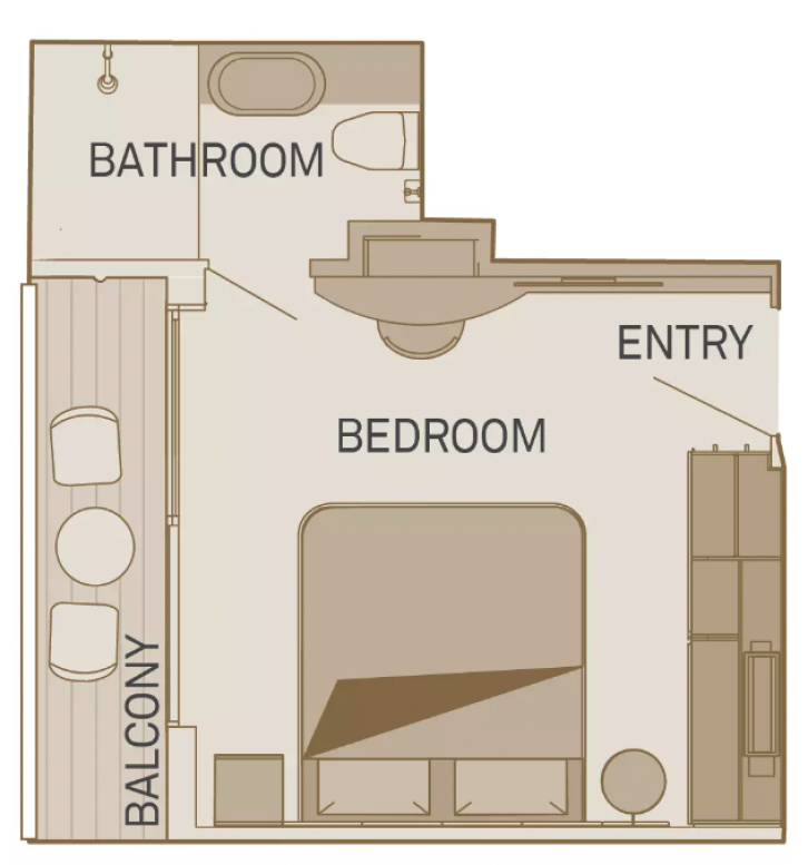 Terrace Suite floor Plan