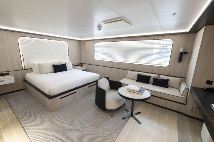 Upper decks balcony stateroom