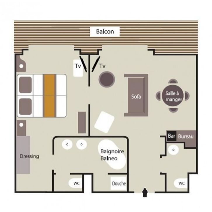 Owner's Suite floor Plan
