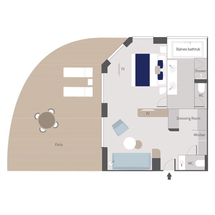 Grand Suite floor Plan