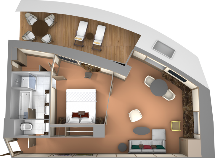 Owner's Suite floor Plan