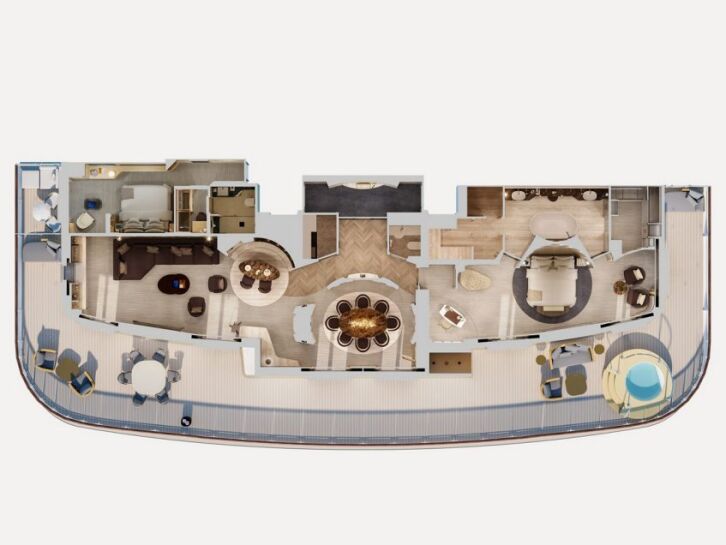 Owner's Residence floor Plan