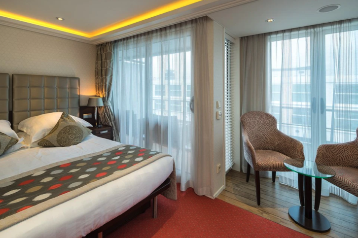 Category AA Staterooms cabin on AmaPrima