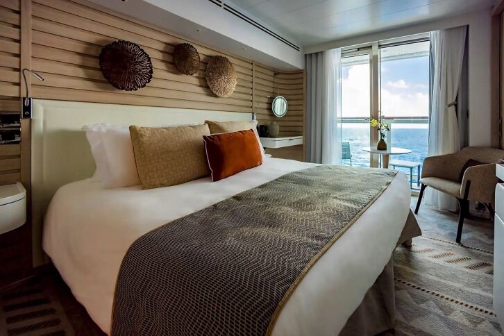 Upper Decks Balcony Stateroom cabin on Le Dumont-d'Urville