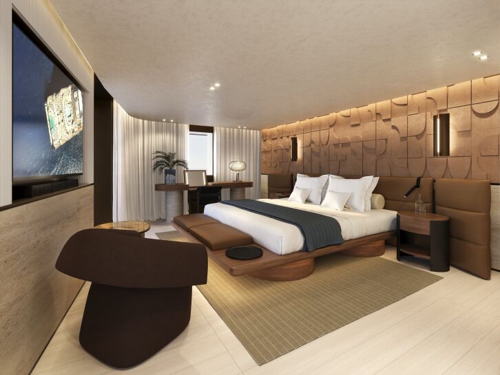Owner's Residence by Patricia Urquiola cabin on EXPLORA III