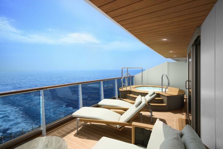 Serenity Residence cabin on EXPLORA III