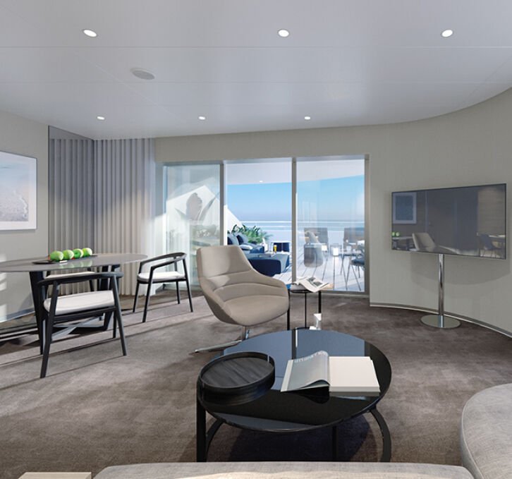 Owner's Suite cabin on Emerald Xara