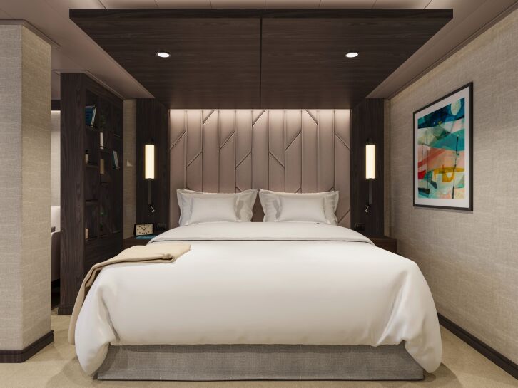 Deluxe Penthouse cabin on EXPLORA IV