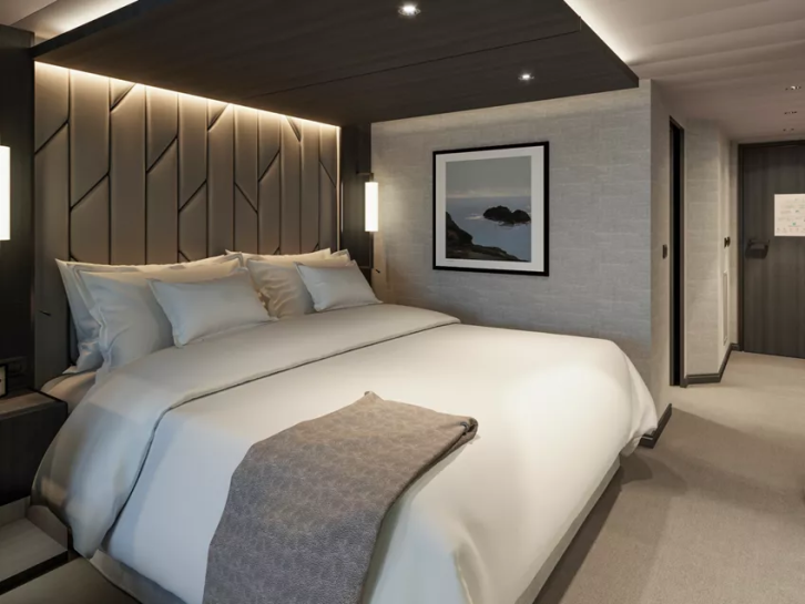 Ocean Terrace Suite cabin on EXPLORA IV